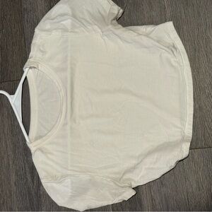 Casual Cream T-Shirt